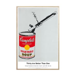 Andy Warhol "Cambpell's Soup with Opener" Poster