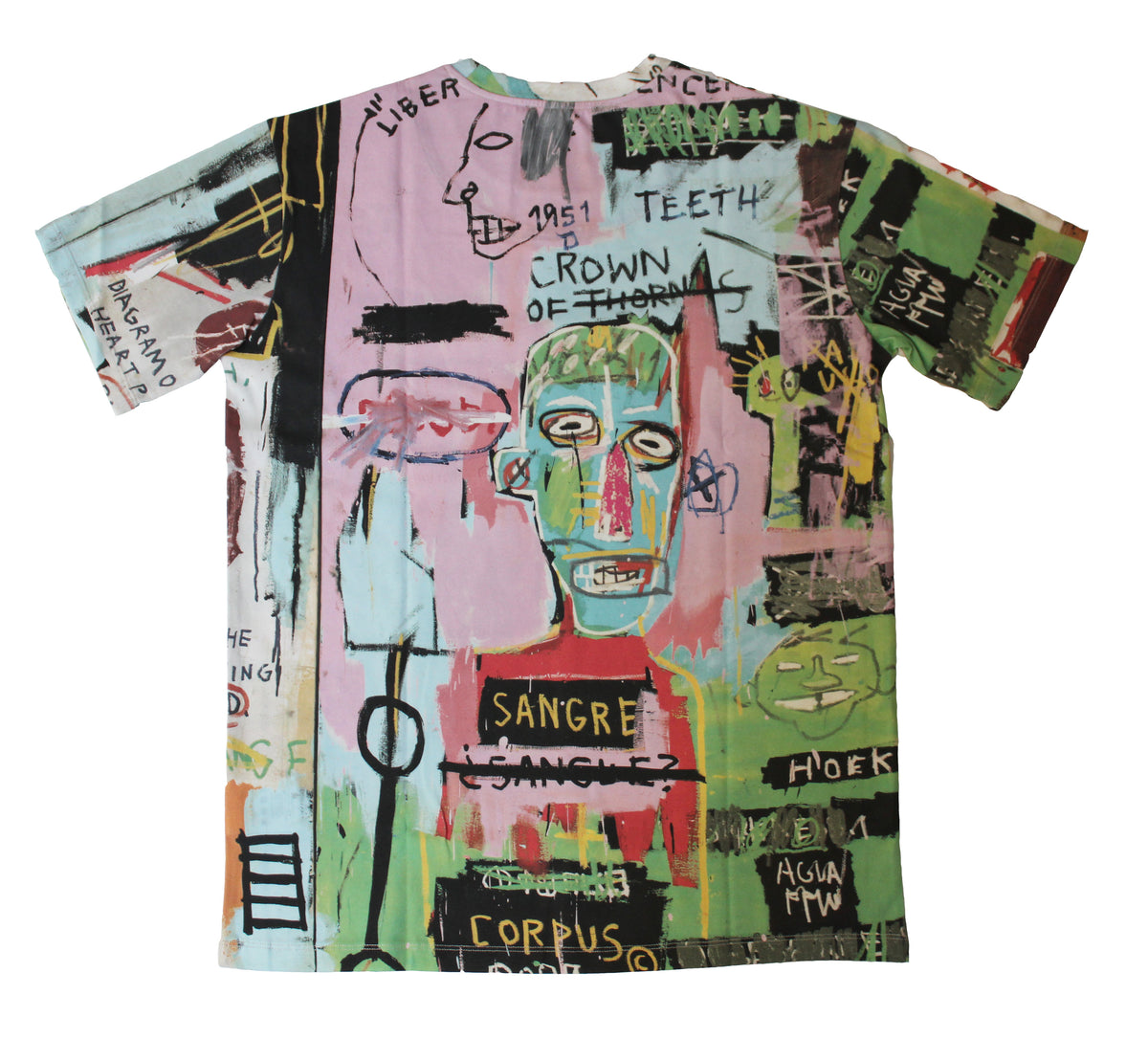 Basquiat Skull Short Sleeve (Adult) - The Brant Foundation Shop