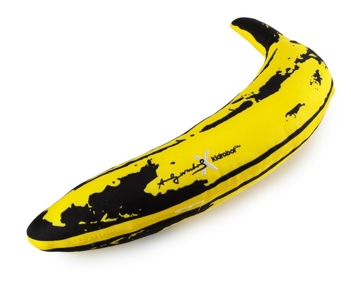 ANDY WARHOL × MEDICOM TOY バナナプラッシュ クッション Andy Warhol Banana Plush - The Brant Foundation Shop