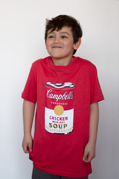 Andy Warhol "Campbell's Soup Can" Youth T- Shirt