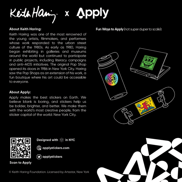Pop Shop Pack | Keith Haring Sticker Pack