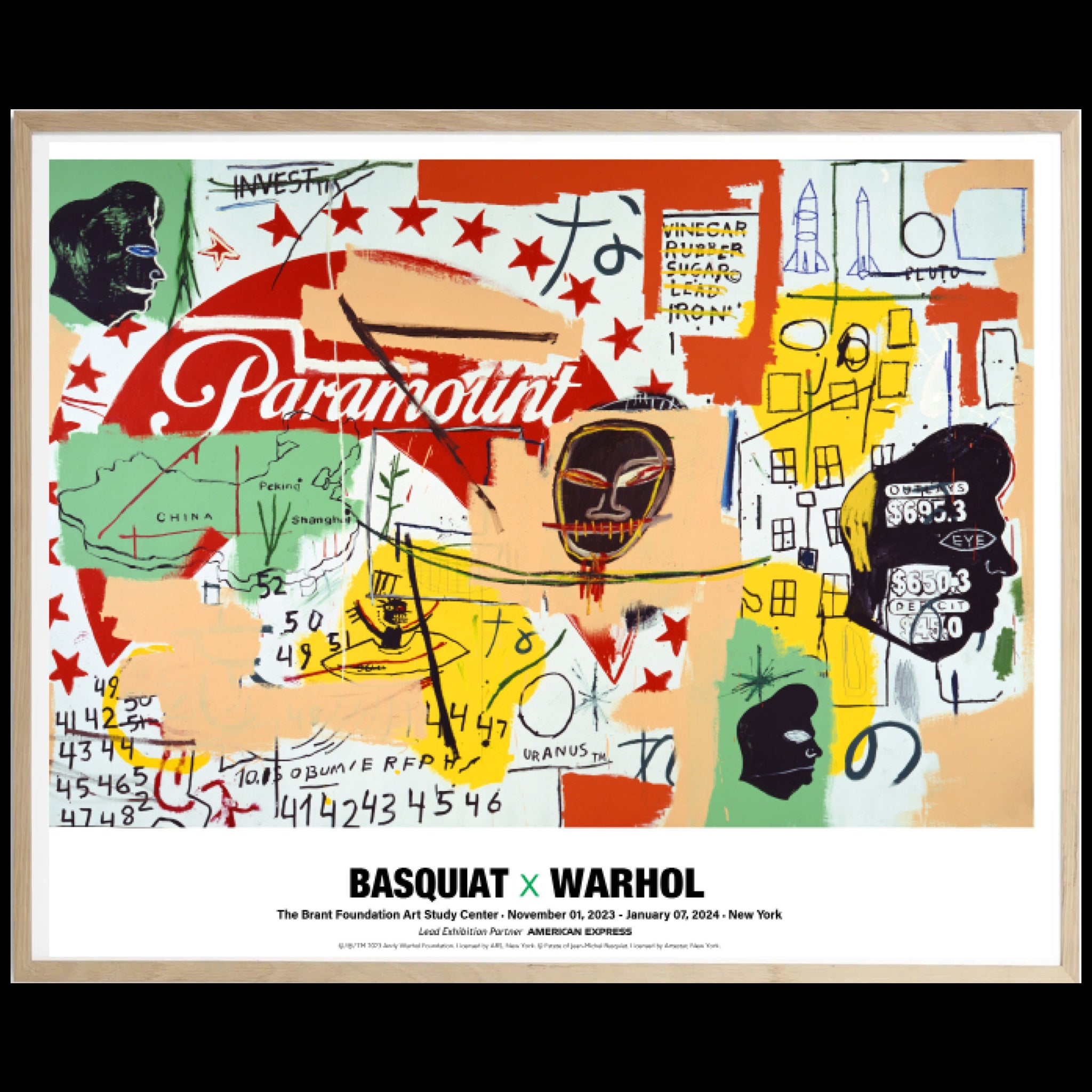 AndyWarhol × JEAN-MICHEL BASQUIAT #1 Andy Warhol and Jean-Michel