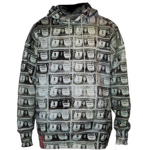 Andy Warhol "192 One Dollar Bills" Hoodie