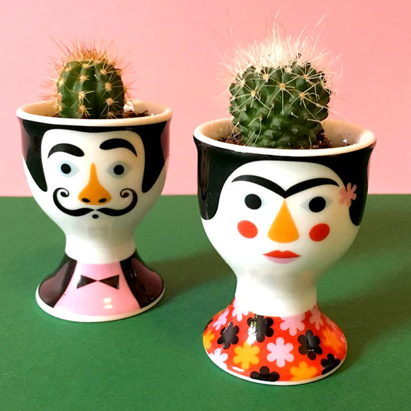 Frida & Salvador Egg Cups