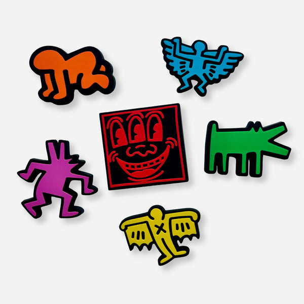 Pop Shop Keith Haring Puff Magnets