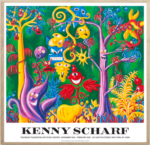 Kenny Scharf "Juicy Jungle" Poster