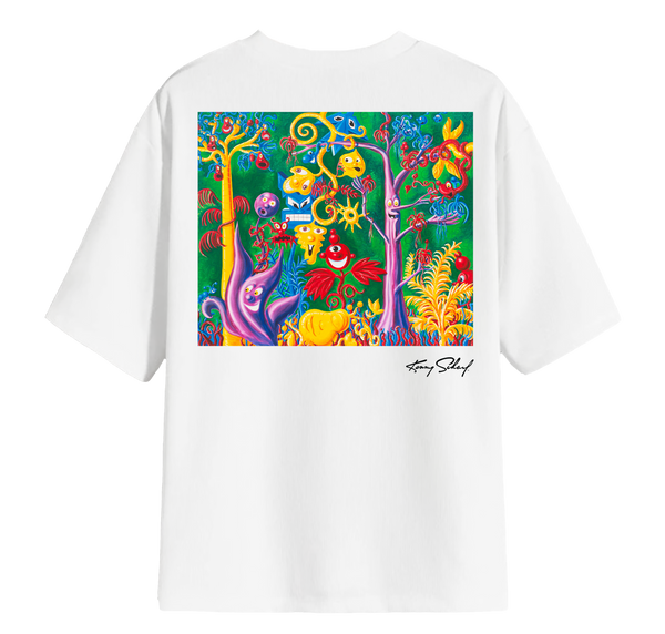 Kenny Scharf "Juicy Jungle" T-shirt