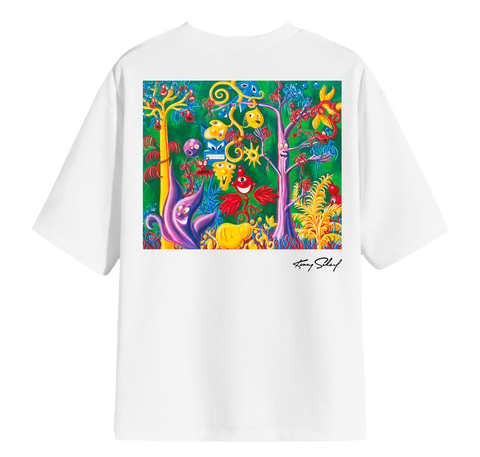 Kenny Scharf "Juicy Jungle" T-shirt