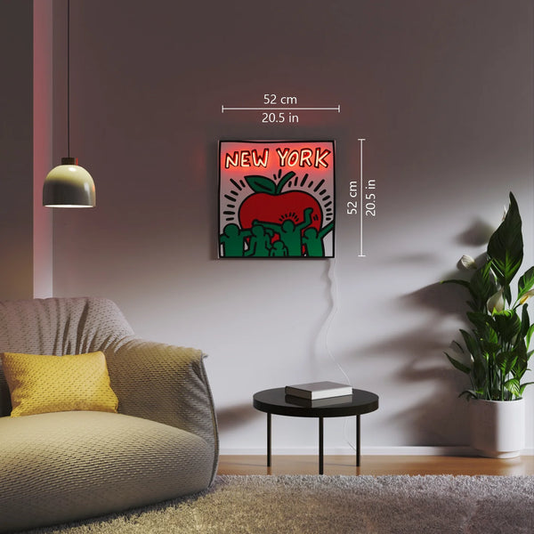 New York YP x Keith Haring Led Neon Sign