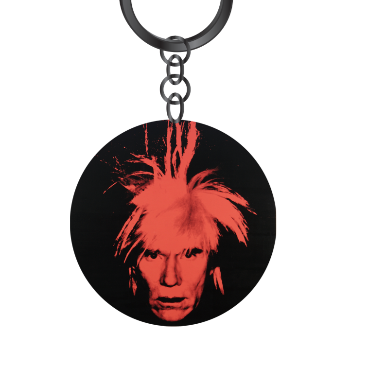 Warhol Fright Wig Keychain