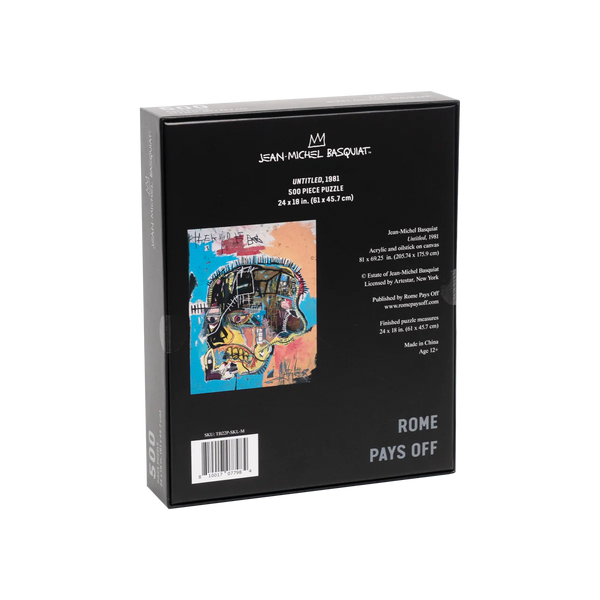 Basquiat “Skull” 500-pc. Jigsaw Puzzle