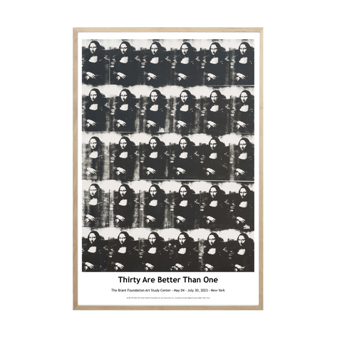 Andy Warhol "Thirty Are Better Than One" Poster