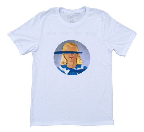 Julian Schnabel x Blind Girl Surf Club Short Sleeve T-Shirt (White)
