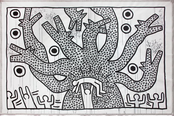 Keith Haring 7-headed dog (Untitled 1982) T-Shirt