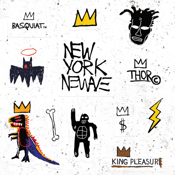 Basquiat's Icons | Sticker Sheet
