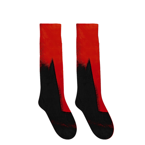 Andy Warhol "Red Shadow" Socks