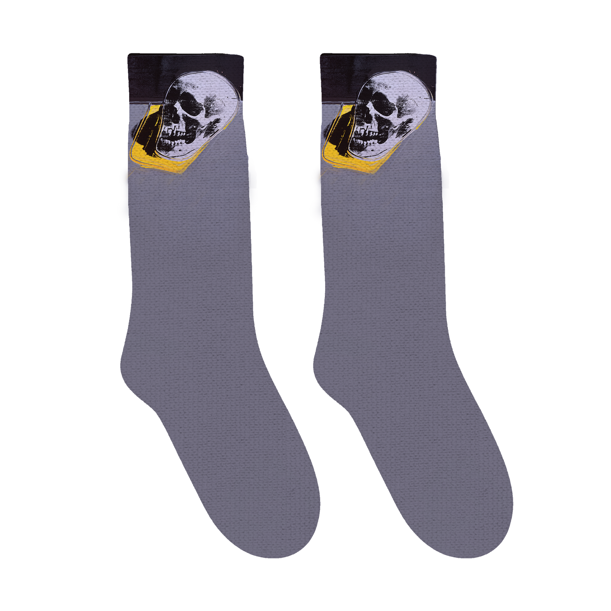 Warhol Skull Socks