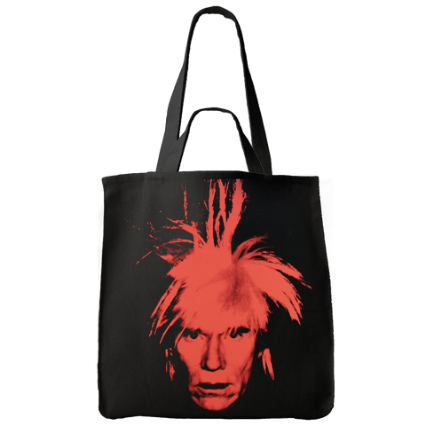 Warhol Self-Portrait Fright Wig Tote Bag