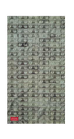 Andy Warhol "192 One Dollar Bills" Beach Towel