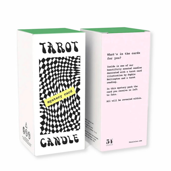 Mystery Card Tarot Candle