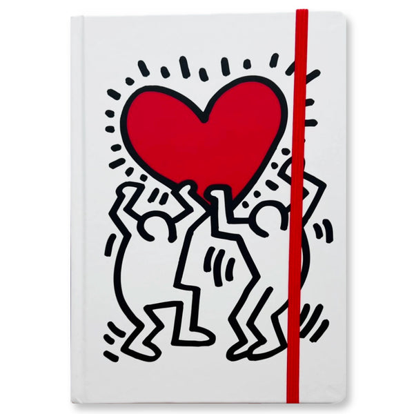 Keith Haring "Figures Holding a Heart" (Untitled, 1987) Journal