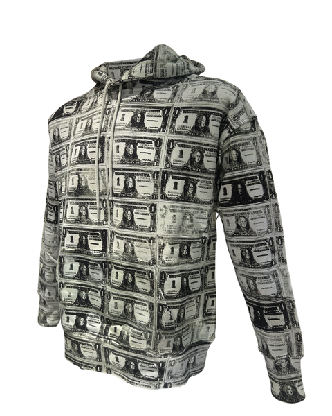 Andy Warhol "192 One Dollar Bills" Hoodie
