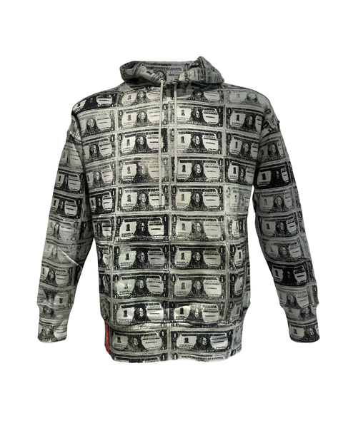Andy Warhol "192 One Dollar Bills" Hoodie