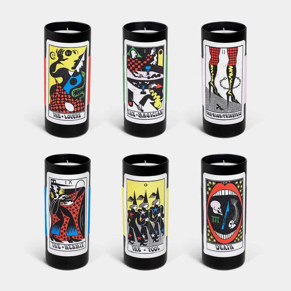 Mystery Card Tarot Candle
