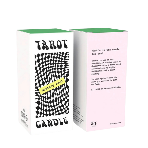 Mystery Card Tarot Candle