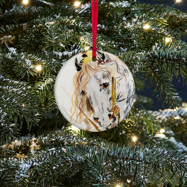 Karen Kilimnik 'Princess Horse' Ornament