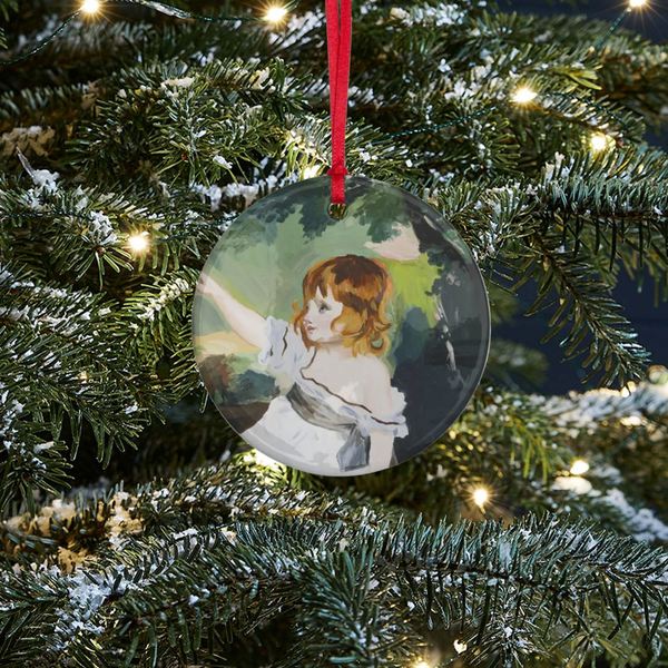 Karen Kilimnik 'Master Hare, 6:45 p.m.' Ornament