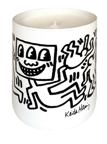 Keith Haring perfumed candle ”Black & White”