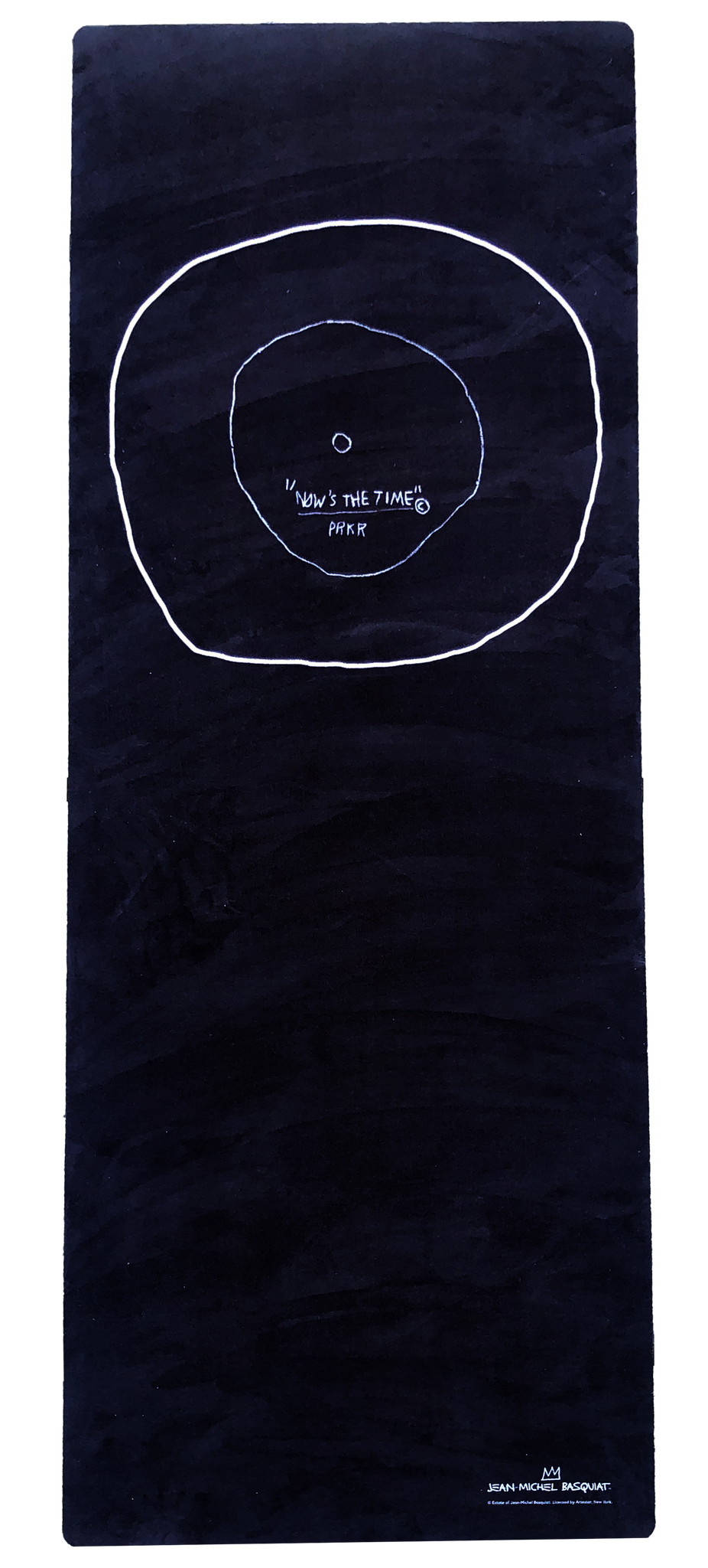 Basquiat top yoga mat