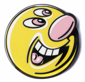 Kenny Scharf Circle Pin
