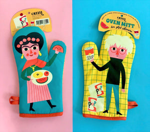 Warhol & Frida Oven Mitts