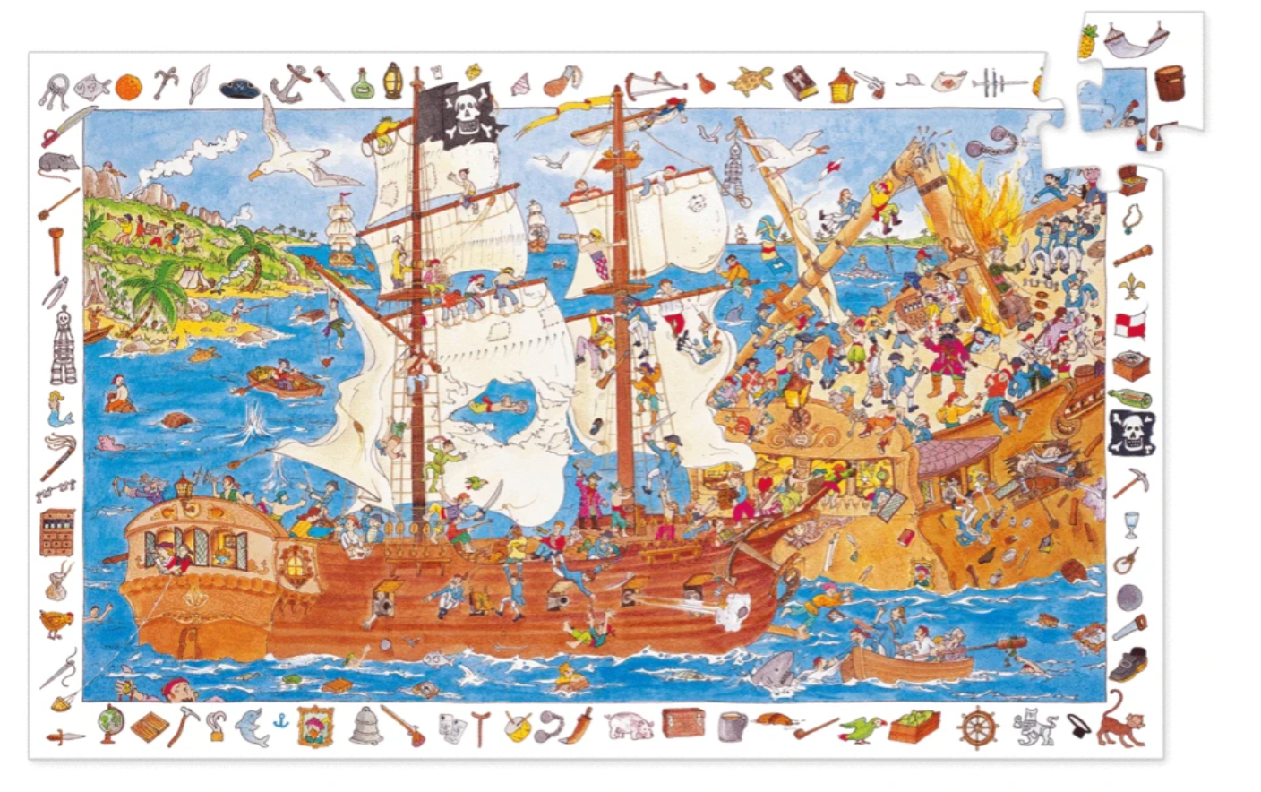 Djeco Observation Pirate Puzzle