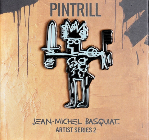 Jean-Michel Basquiat Sword Pin