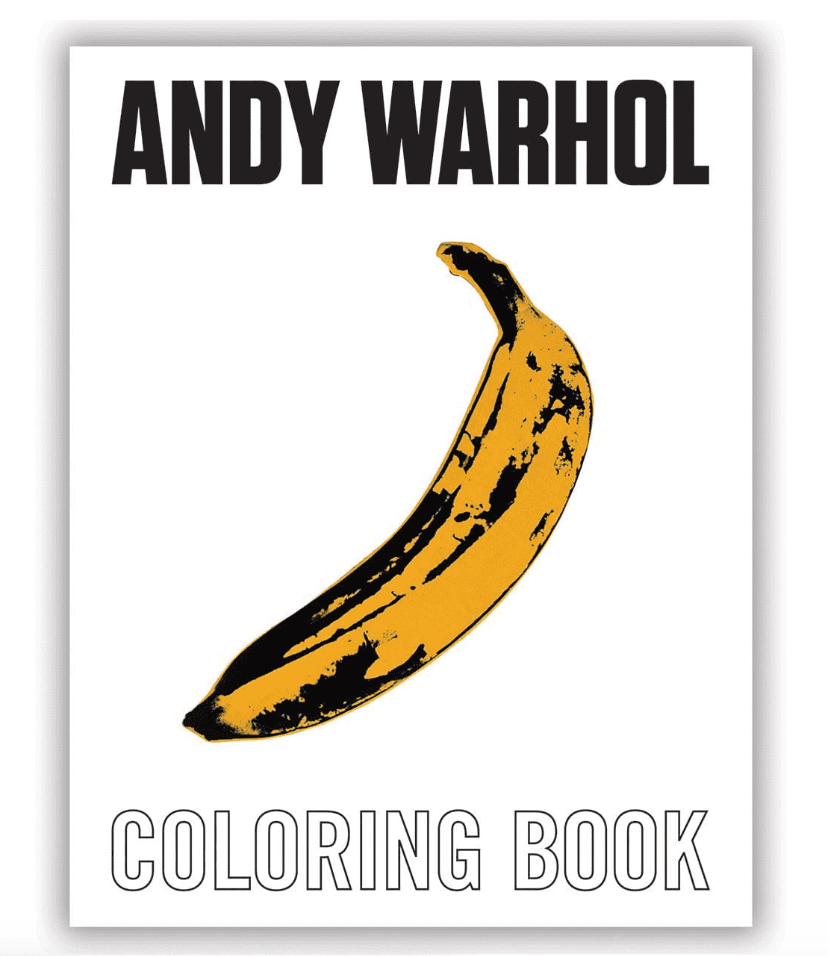 Andy Warhol Coloring Book - The Brant Foundation Shop