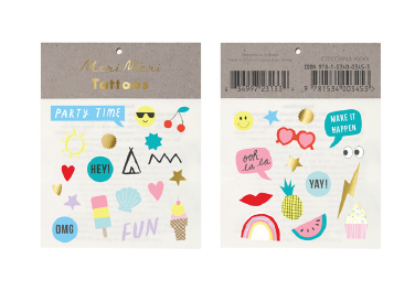 Small Tattoos Pack of 2 - The Brant Foundation Shop