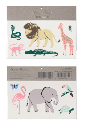 Large Tattoos Pack of 2 - The Brant Foundation Shop