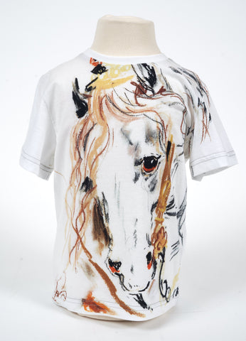 Karen Kilimnik 'Princess Horse' T-Shirt (Kids) - The Brant Foundation Shop