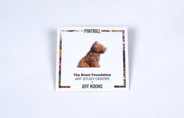 Jeff Koons Puppy Pin - The Brant Foundation Shop