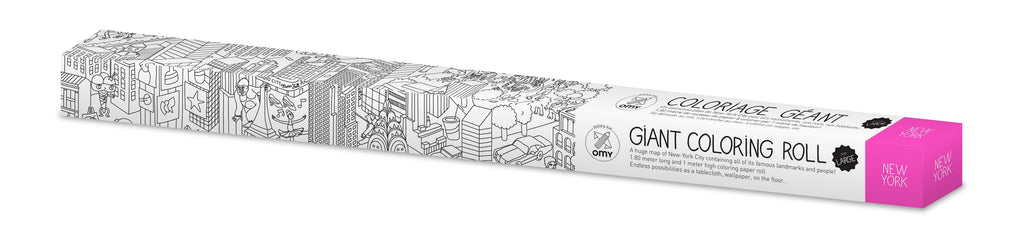 OMY Giant Coloring Roll Poster: USA XXL – Hipstitch