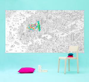 New York XXL Coloring Roll - The Brant Foundation Shop