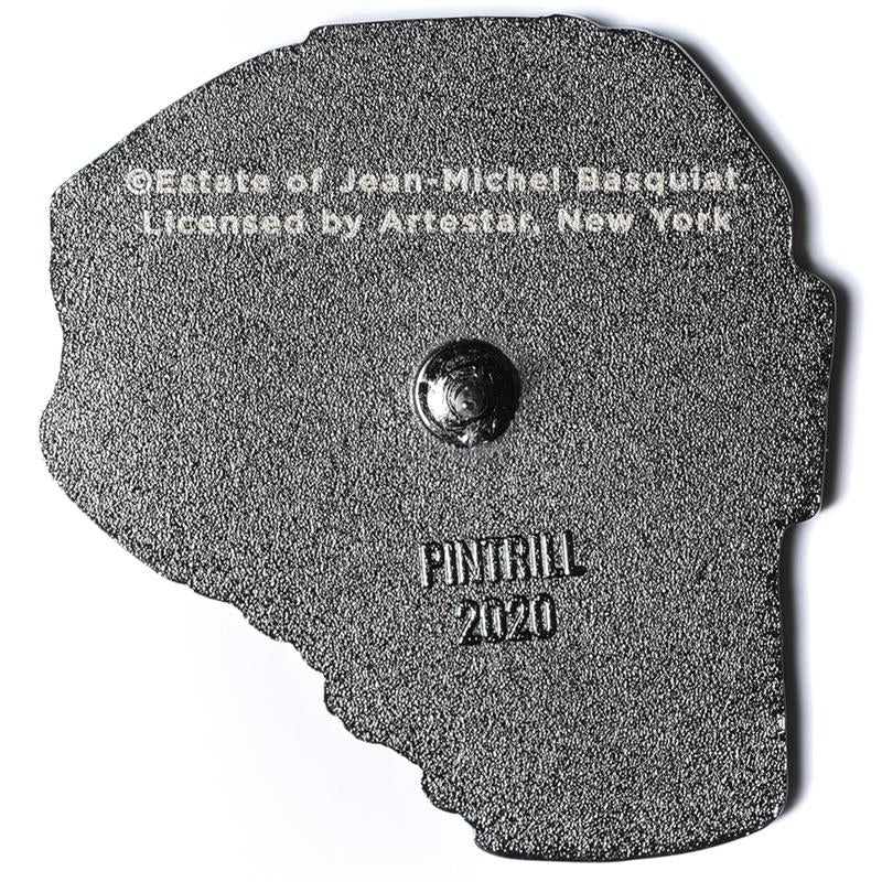 Jean-Michel Basquiat Mask Pin - The Brant Foundation Shop