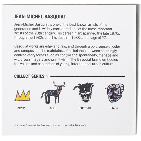 Jean-Michel Basquiat Skull Pin